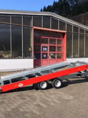 Stema FHAK 27-40-21.2 – kippbarer Autotransporter mit Seilwinde
